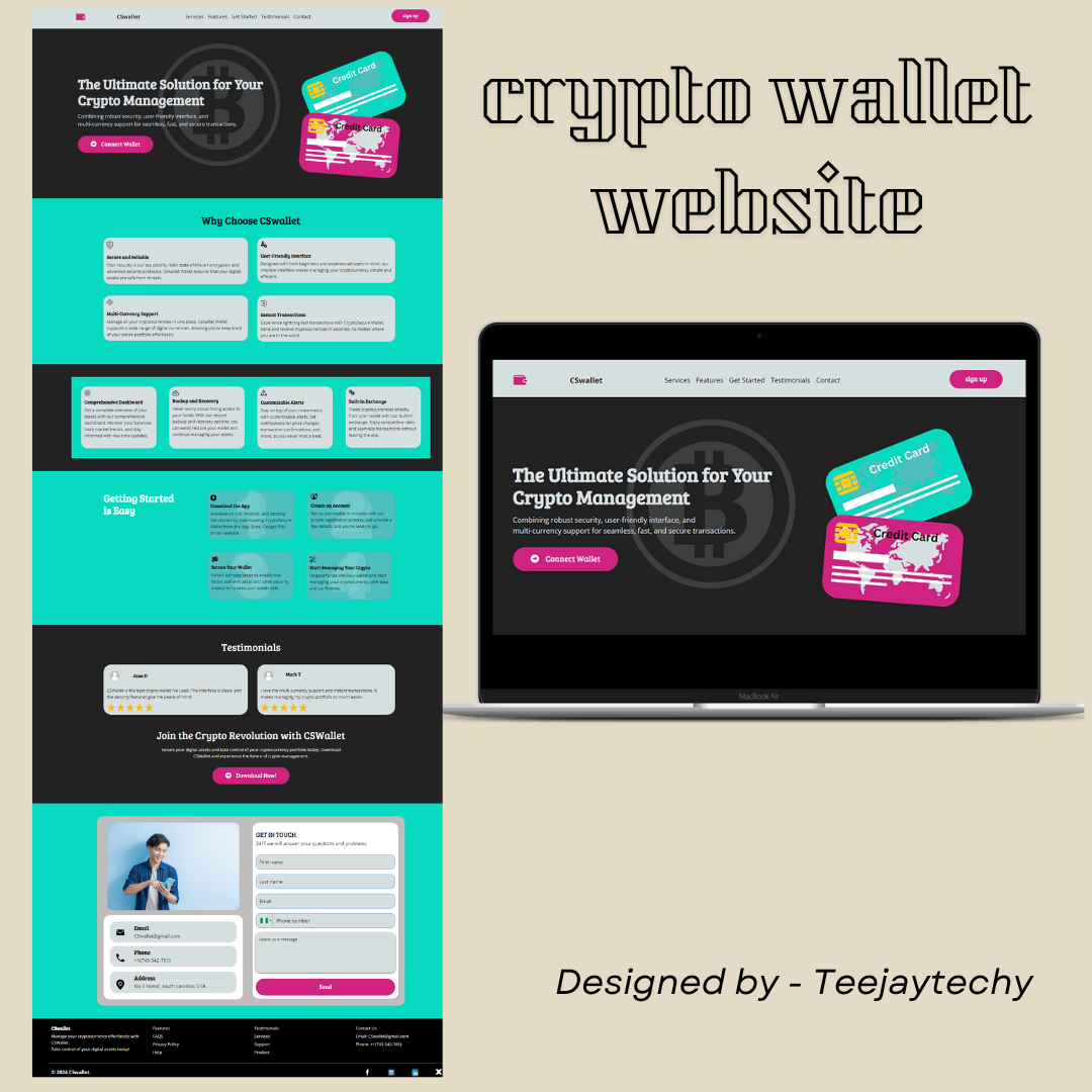 crypto wallet website