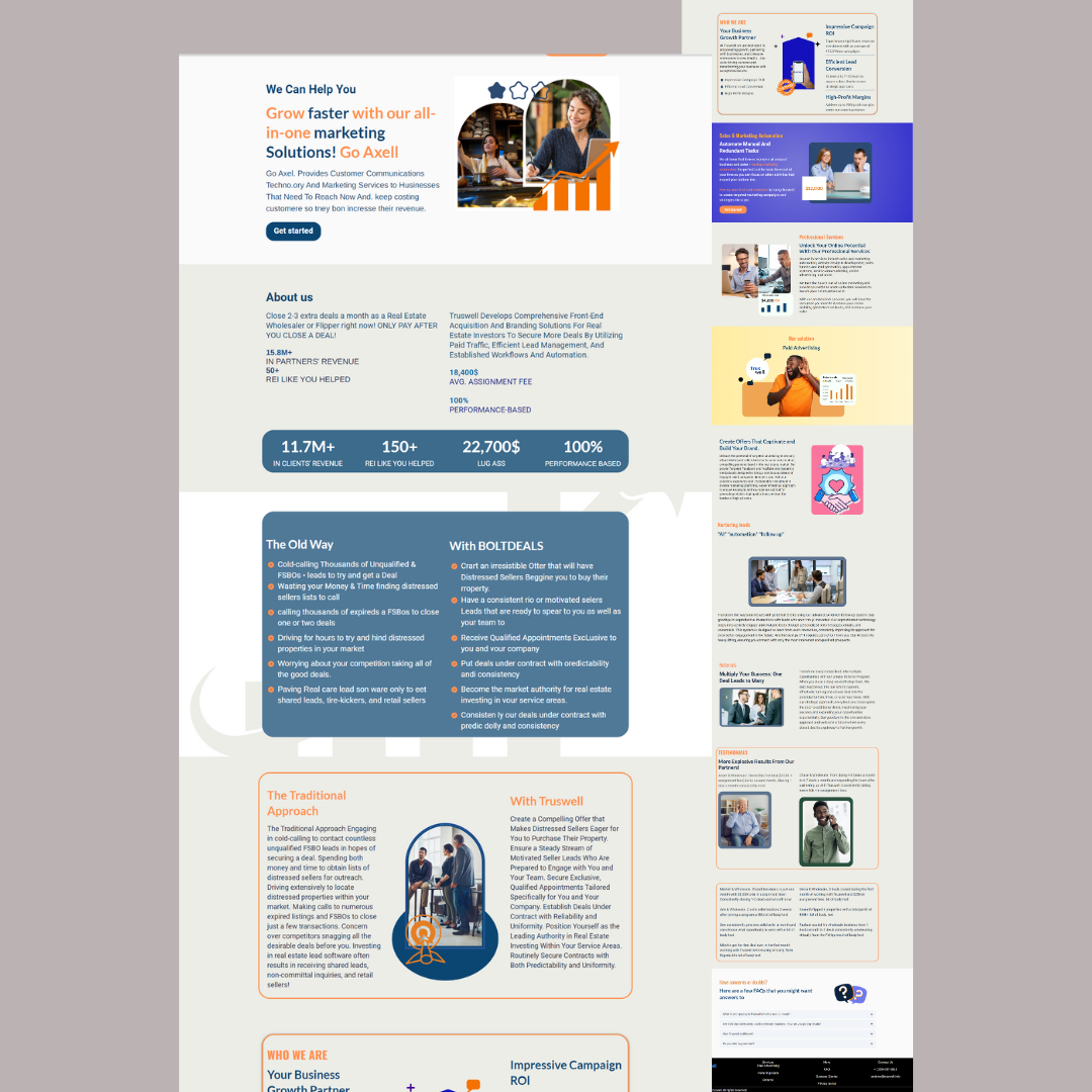 marketing solution website