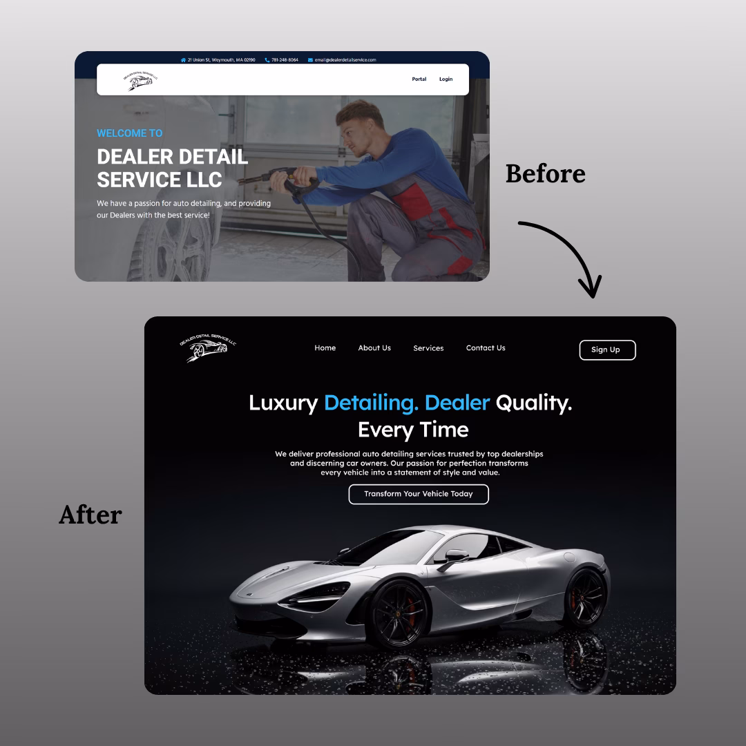 detailservice mock up full